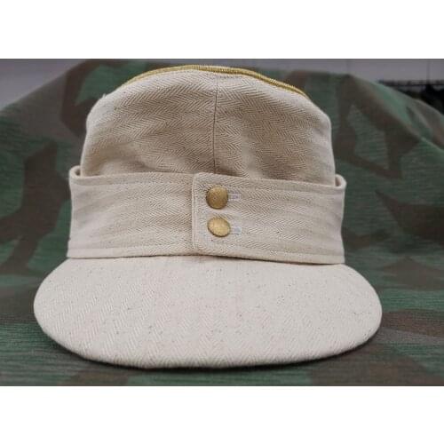 WW2 E.M.D German .M43 Officer hat . HBT