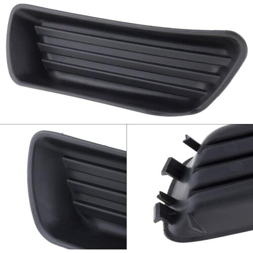 1Pc 52128-06080 Plastic Black Fog Light Cover High Quality Car Left Side Fog Lamp Cover Fits for Toyota Camry 2007- 2009