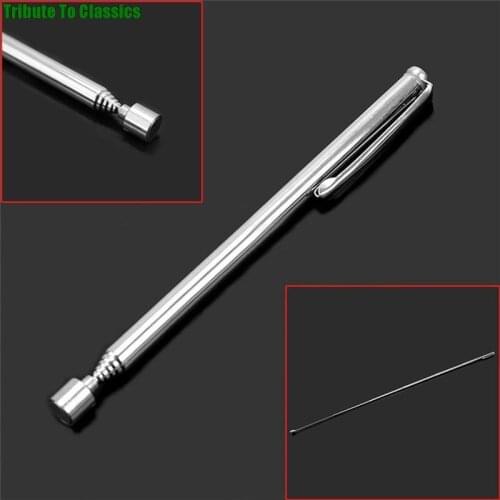 1pc Mini Portable Telescopic Magnetic Pen Handy Tool Capacity For Picking Up Nut Bolt Extendable Pickup Rod Stick