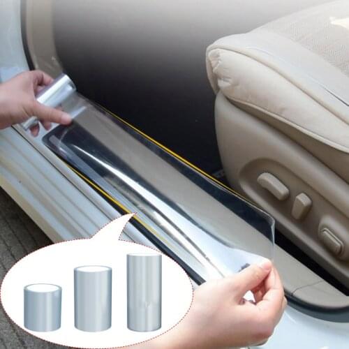 10/15/20Cm Car Rhino Skin Protective Film Car Bumper Hood Paint Protection Sticker Anti Scratch Clear Transparence Film Stickers