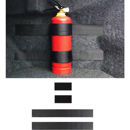 4 Pcs/Set Car Trunk Fixed Belt Fire Extinguisher Fix Belts Universal Automobiles Storage Bandage for Auto Organizer Tools