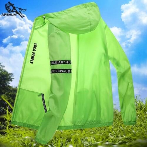 AFSHUM Hooded Jackets For Men