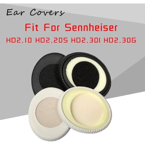 Ear Covers Earpads For Sennheiser HD2.10 HD2.20S HD2.30I HD2.30G Headset Replacement Earpads Ear-cushions