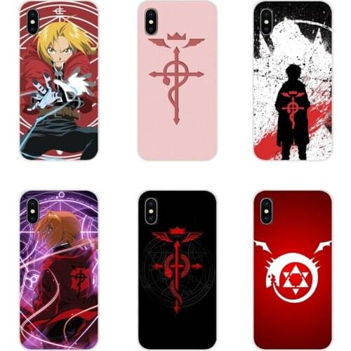 Fullmetal Alchemist Anime For Xiaomi Redmi Note 3 4 5 6 7 8 Pro Mi Max Mix 2 3 2S Pocophone F1 Accessories Phone Shell Covers