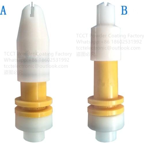 Electrostatic spray gun nozzle discharge needle electrode holder suits for yasumoto