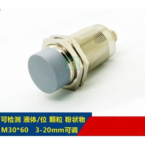 M30 capacitive sensing distance adjustable 3-20mm non-buried proximity Connector U4