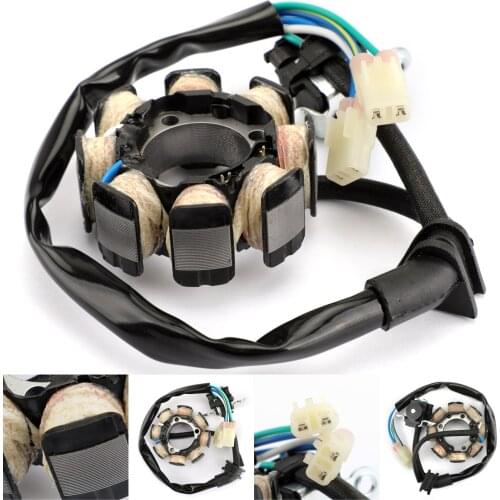 Artudatech Alternator Stator Coil 8 Poles For Honda CRF250 CRF250R CRF450R 2008 CRF 250R 450R 250 450 R 31120-MEN-A11 Parts