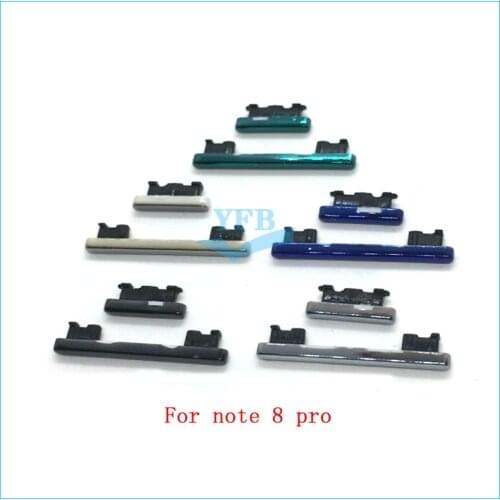 For Xiaomi Redmi note 8 pro Power Button ON OFF Volume Up Down Side Button Key