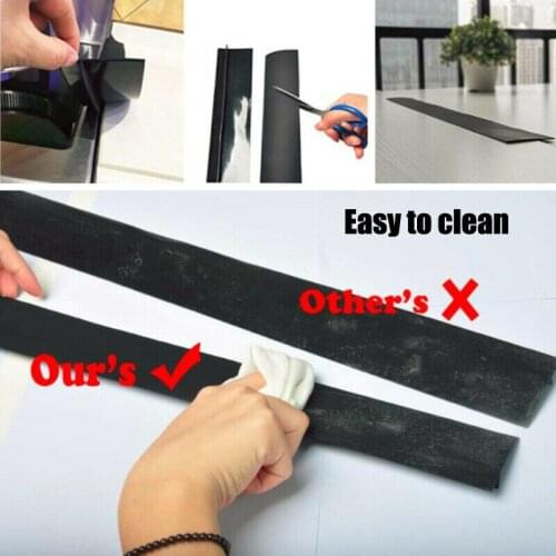 Kitchen Stove Counter Cover T-shaped Strip Waterproof Silicone Stove GapCaulk Tape Filler Tool ALI88