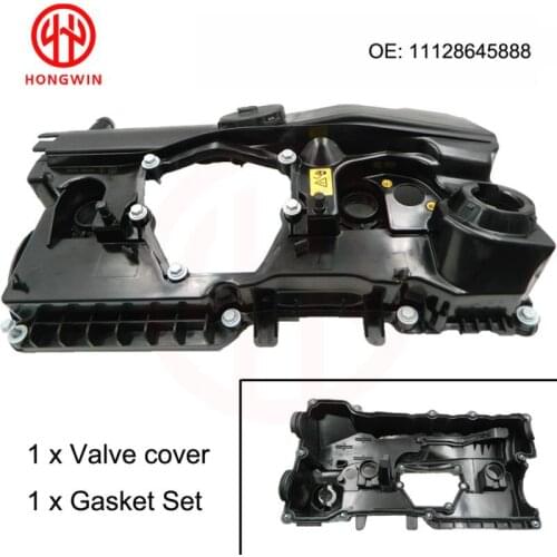 OEM 11128645888 Engine Valve Cover for BMW N46 320 325 330 520 530 730 X5 X6 3.0 M54