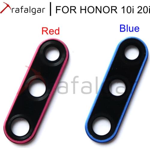 For Huawei Honor 10i 20i Camera Lens Glass With Rear Camera Frame Holder For HONOR 20i Back Camera Lens Glass HRY-LX1T Replace