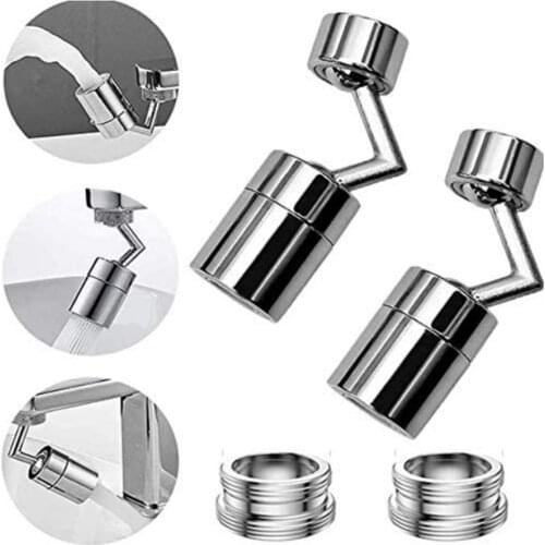 Moveable 720 Degree Rotating Faucet Tap Head Kitchen Water Saving Filter Sprayer For Internal Thread Diameter 23.5-24MM