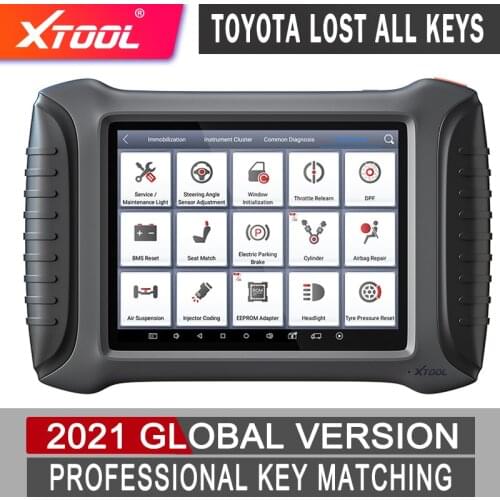 XTOOL X100 PAD3 professional OBD2 Key programmer Diagnostic tools Immobilizer With Kc100 for 4th&5th immo free update online