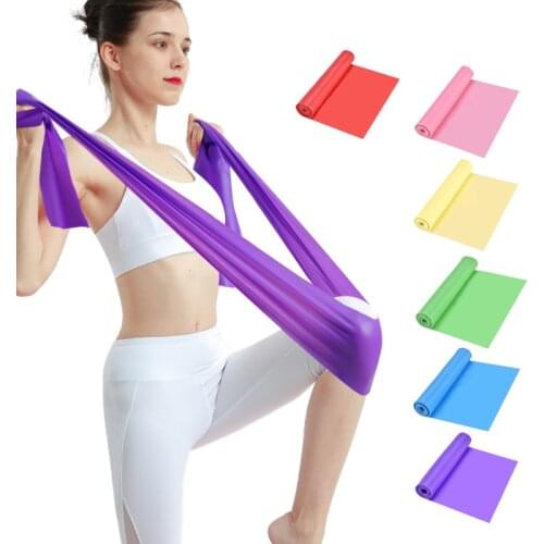 Fitness Rubber Bands Yoga Sport Resistance Bands Gym Elastic Bandage Exercise At Home Fitness Equipment Training Expander Unisex