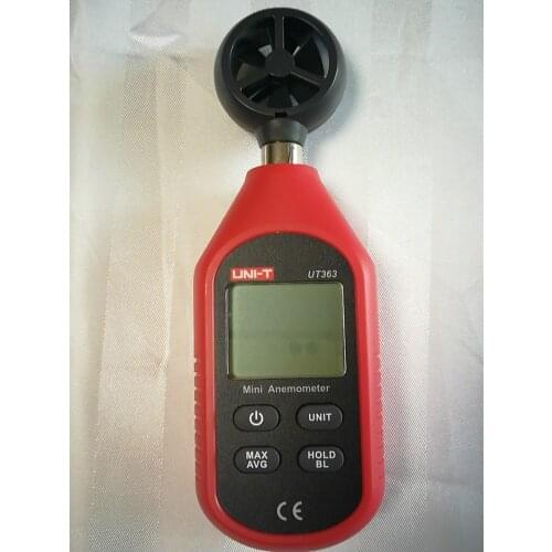 Handheld Anemometer Digital Wind Speed Measurement Temperature Tester LCD Display Air Flow Speed Wind Meter UNI-T UT363