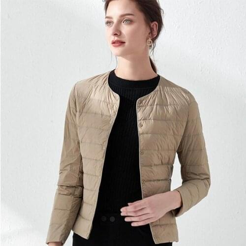 Ultra Light Duck Down Women Matt Fabric Lightweight Coat Warm Female Windbreaker Parka Womens Down Jackets Plus Coats