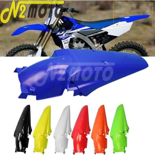 1x Universal Motorcycle Rear Fender Enduro Dirt Bike Tail Mudguards Mud Guard Cover for Honda Kawasaki Yamaha Suzuki 7 Color