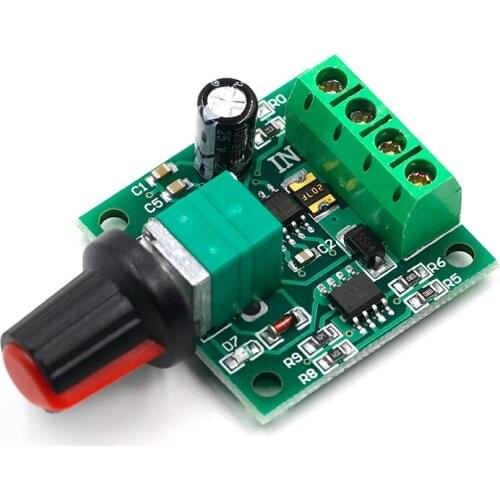 2A PWM DC motor speed controller governor 1.8v 3V 5V 6V 12V speed regulation switch 1803BK