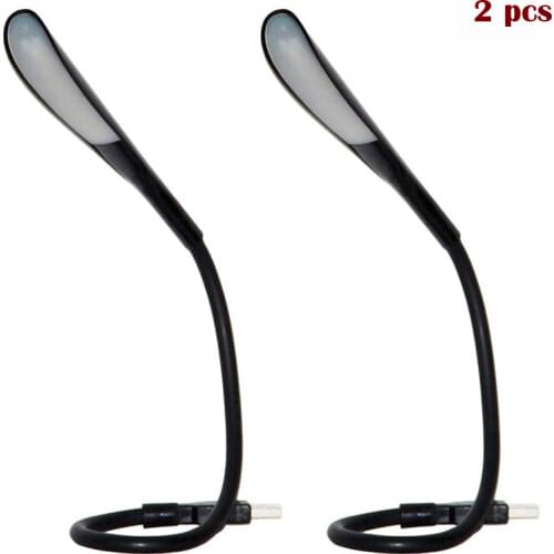 Flexible 14 LED USB Lamp White Light USB Port LED Lamp Bulb Powerbank Laptop USB Light Reading Lamp LED Night Light Desk Lamp