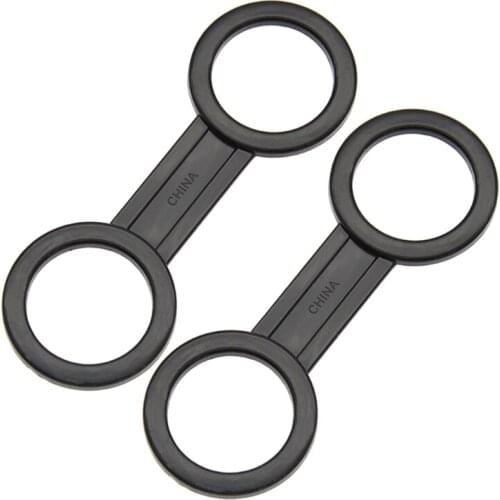 2 Pcs Scuba Diving Silicone Snorkel Mask Strap Keeper Universal Plastic Clip Snorkel Holder Retainer Snorkeling Parts