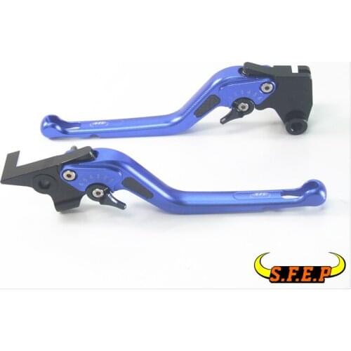 3D Long CNC Adjustable Motorcycle Brake and Clutch Levers with Carbon Fiber Inlay For Triumph STREET TWIN 2016-2017-2018