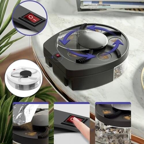 USB Flytrap Automatic Pest Catcher Fly Killer Electric Fly Trap Device Insect Pest Reject Control 360 Degrees Electric Catcher