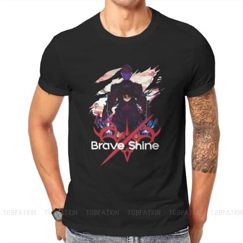 Fate Stay Night Feito Sutei Naito Game TShirt for Men Brave Shine Soft Summer Tee T Shirt Novelty Trendy Fluffy