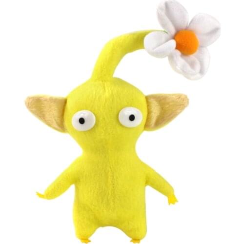 20cm Anime Game Pikmin Plush Toys Stuffed Flowers Peluche Yellow Pikmin Soft Plush Doll Birthday Gift for Children