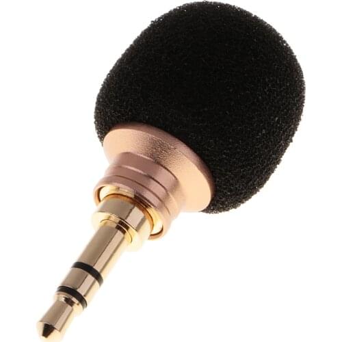 Mini 3.5mm Jack Plug Voice Mic Microphone For iPhone Samsung Xiaomi Huawei Recorder Phone Laptop Portable Mic High quality