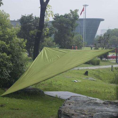 Outdoor Camping Triangle Canopy Camping Tent Waterproof Sunshade Folding Canopy Triangle Viewing Shed