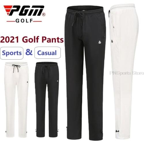 Pgm Golf Apparel Mens Golf Pants High-Elastic Sports Ball Pants Men Comfortable Breathable Golfer Tennis Baseball Trousers