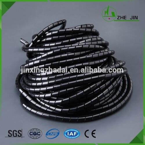 Zhe Jin SW04 dia 4mm 25M Cable Casing Cable Sleeves Winding Pipe Spiral Cable Protector Wrapping Bands