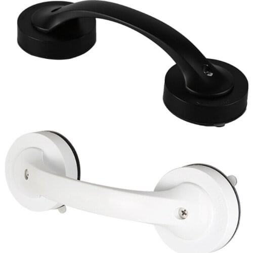 Suction Handle Fridge Suction Cup Handle Strong Suction Cup Pulls Handle Drawer Cupboard Cabinet Door Glass White/Black