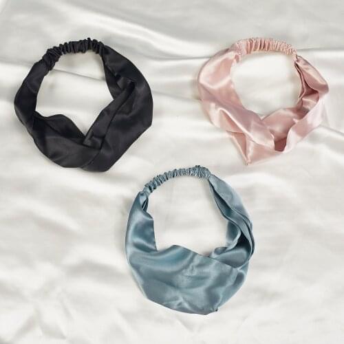 Silk hair tie