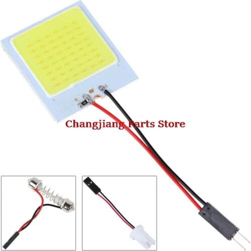 Light Car Interior Panel Lights Dome Lamp Bulb New 48 SMD COB LED T10 4W 12V White