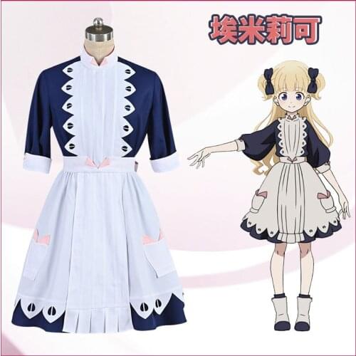 In stock！Anime SHADOW HOUSE cos Emilik Cosplay cute Dress womens Suit Daily Lolita Costume