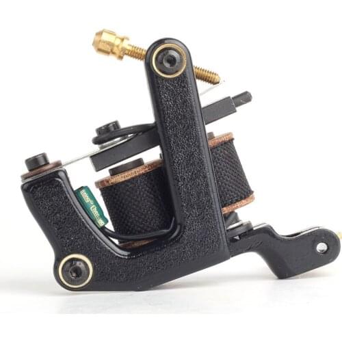 YILONG Tattoo Machine Hand Assembled Coil Tottoo Machine Gun 10-Wrap Coils for Liner and Shader