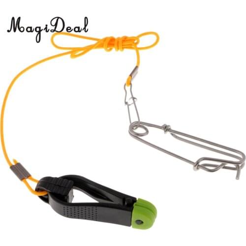 Power Grip Plus Downrigger Line Release Stacker Clips with 17" Leader & Long Line Snaps