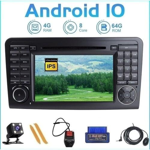 ZLTOOPAI Android10 For Benz GL ML CLASS W164 X164 ML450 ML500 GL320 GL450 Car Player Multimedia Radio GPS Navigation SWC New