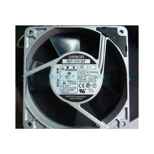 1pc new fan R87F-A1A13HP OMRON 100V 120*120*25 freeship