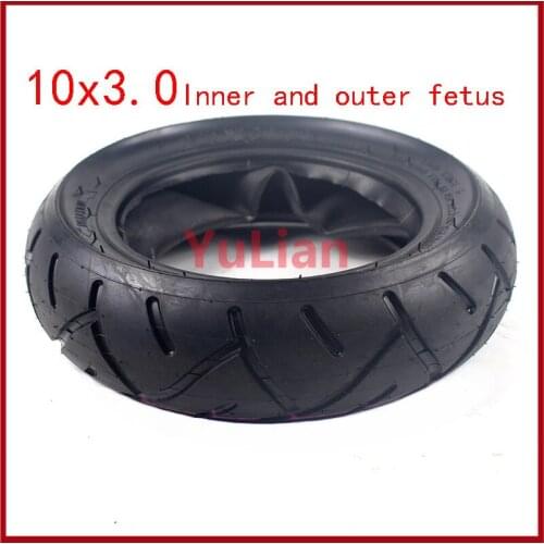 10 Inch Wheel Tyre 10x3.0 Tire Inner Tube 10*3.0 Inflation Tyre for KUGOO M4 PRO Electric Scooter Parts