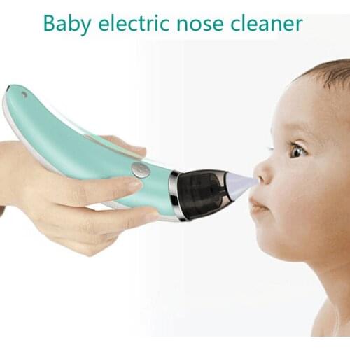 2018 Baby Nasal Aspirator Electric Nose Cleaner Sniffling Equipment Safe Hygienic Nose Snot Cleaner For Newborn Infant Toddler