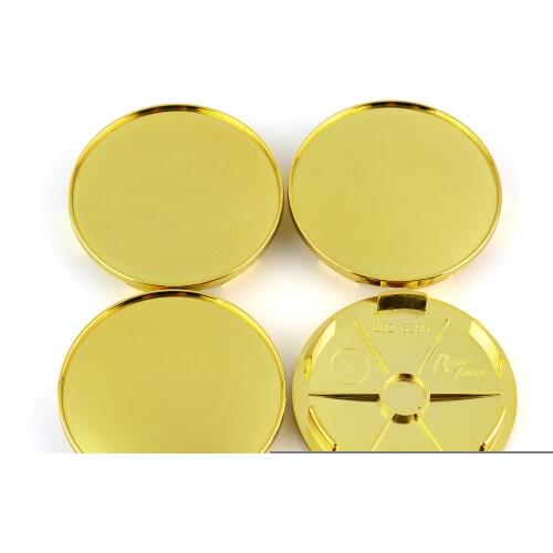 4pcs 68mm 61.5mm Pure Base Car Wheel Center Cover For Rims Without Emblem Auto Tuning Universal Hub Caps For Alloy Wheel