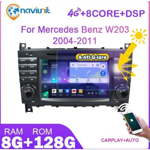 Car radio 2 din android 10 screen PX6 For Mercedes Benz W203 W463 Sprinter CLK W209 B200 Viano Volkswagen VW Crafter autoradio