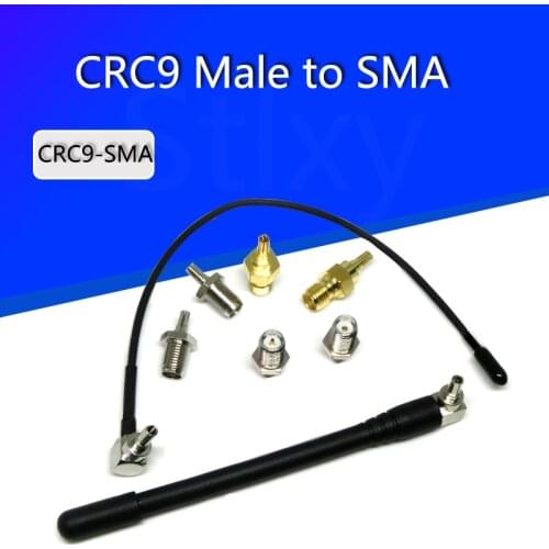 3G 4G Wireless Router Antenna CRC9 Antenna for Wireless Router 5dbi Gain CRC9 Adapter CRC9 Male Plug To SMA Female Jack