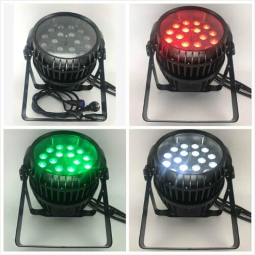 E-12x with case 18x18w rgbwa uv Led par zoom outdoor party christmas device