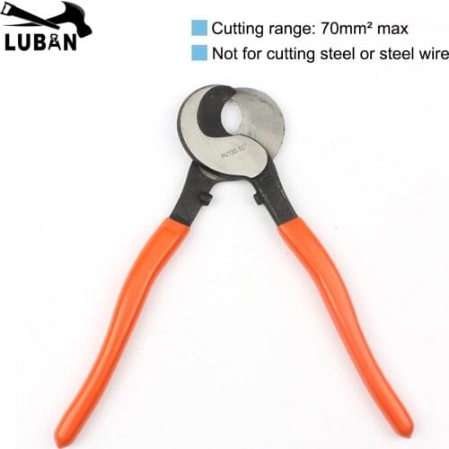 HJ130 70mm Hand Cable Cutter Plier, Wire Cutter Plier, Hand Tool, Hand Plier cable cutting tool hj-130