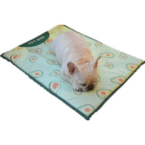 Dog Bed Soft Dog Pad Cooling Summer Pet Blanket Sofa Breathable Dog Bed Summer Dog Pet Supplies Cool Dog Bed Pet Beds Sofa Cama