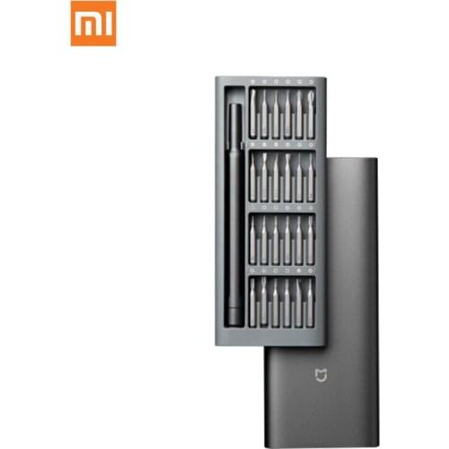 Original Xiaomi Mijia Wiha Screwdriver 24 in 1 Precision Screwdrivers Set Kit Magnetic Bits Xiomi Repair Tools For Smart Home