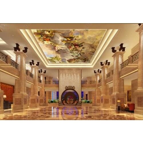 Custom Any size 3d Mural Our Lady of Blessing 3D Wallpapers Living Room Bedroom Ceiling Photo Wall Paper 3D